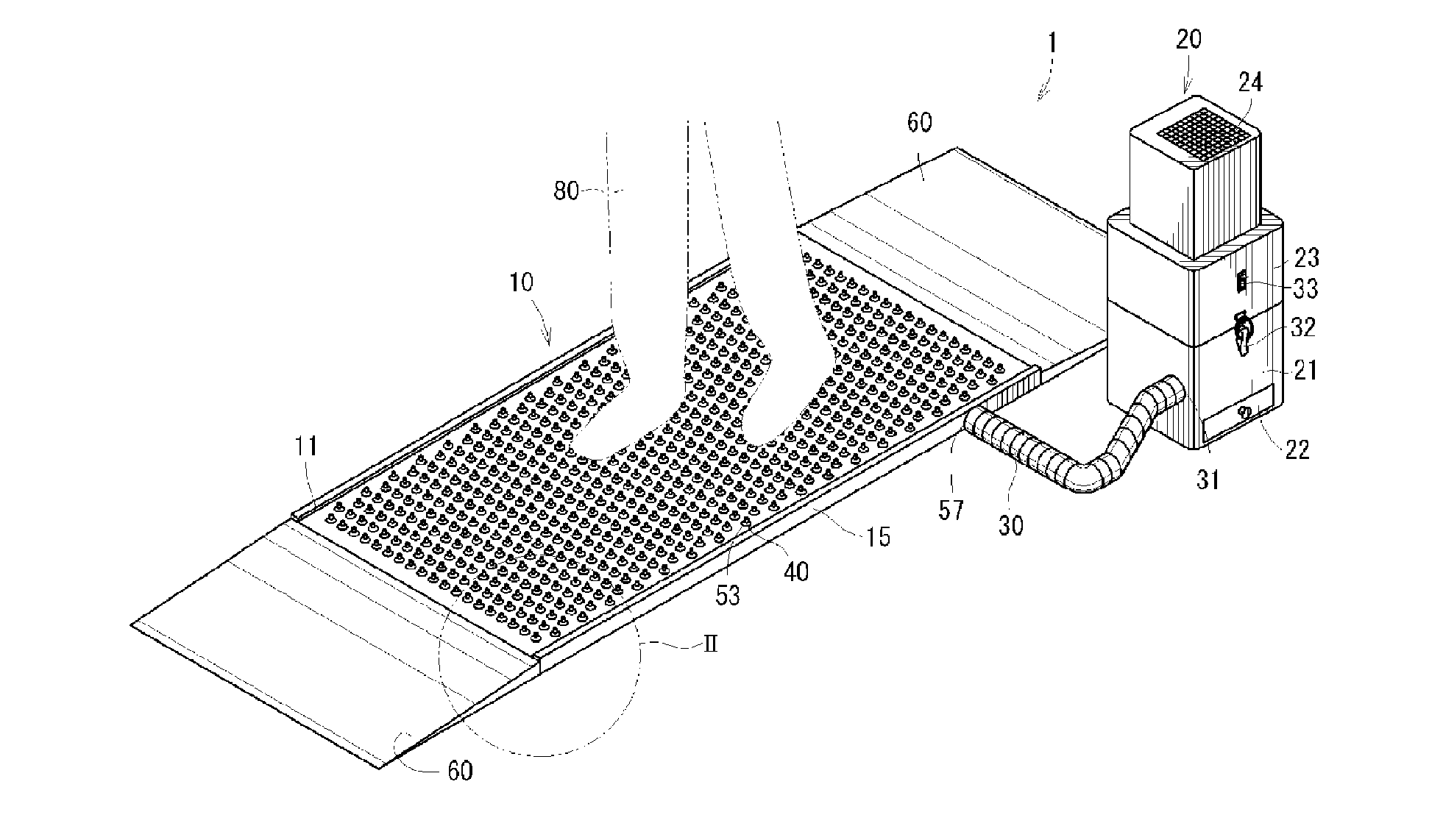 Dust Suction Apparatus for Shoes