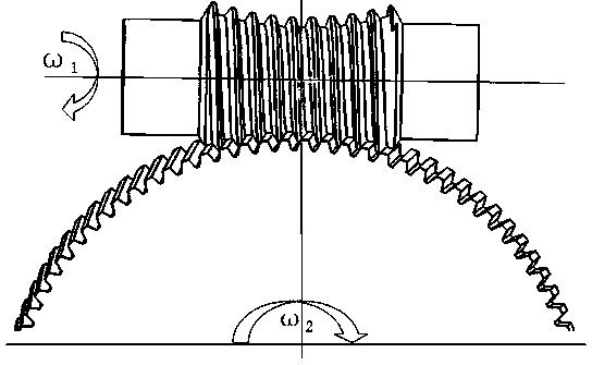 Five-axis grinding wheel grinding processing method for planar enveloping hourglass worm