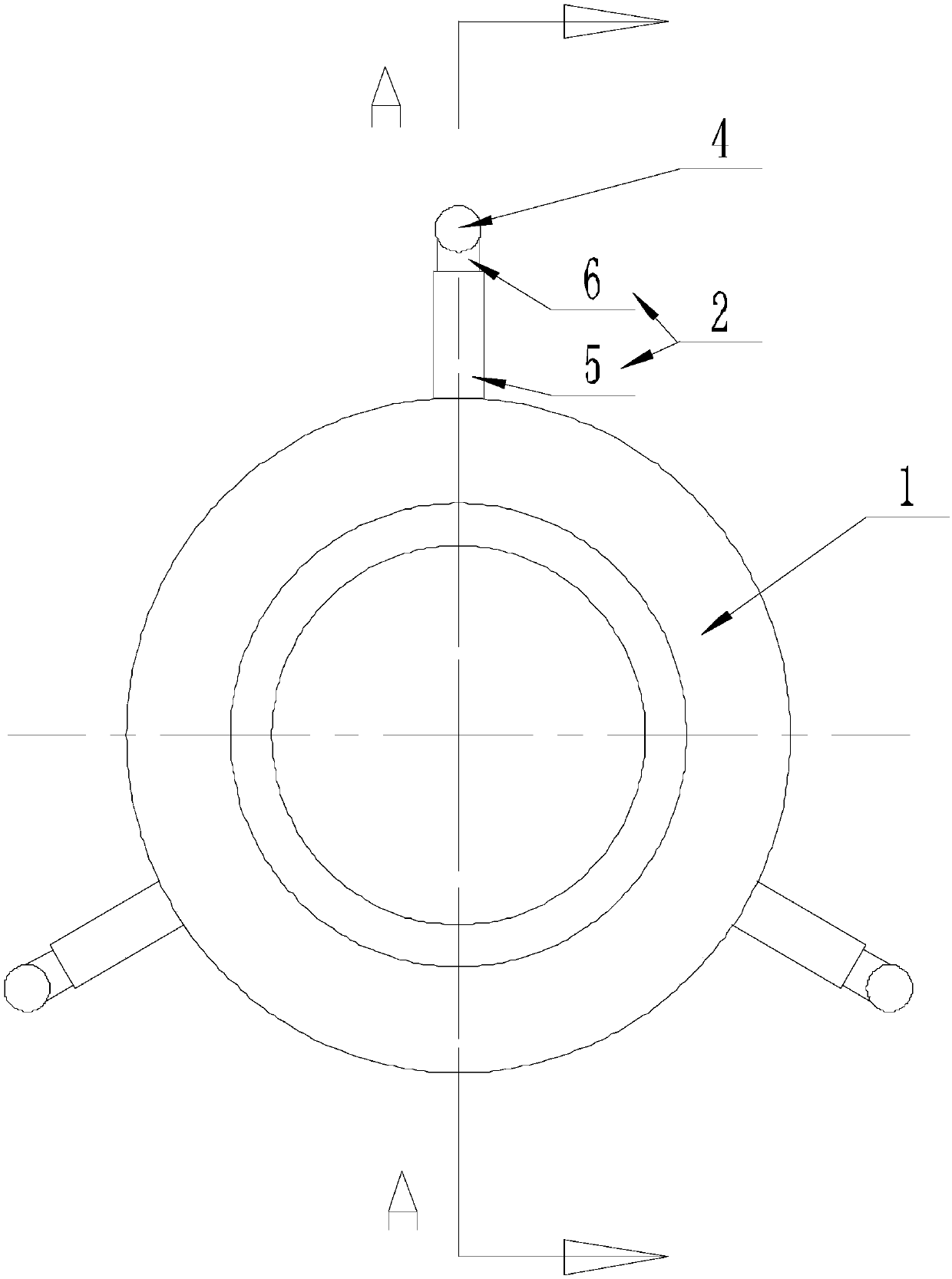 Damping assembly for preventing damage of film membrane and filtering membrane assembly utilizing damping assembly