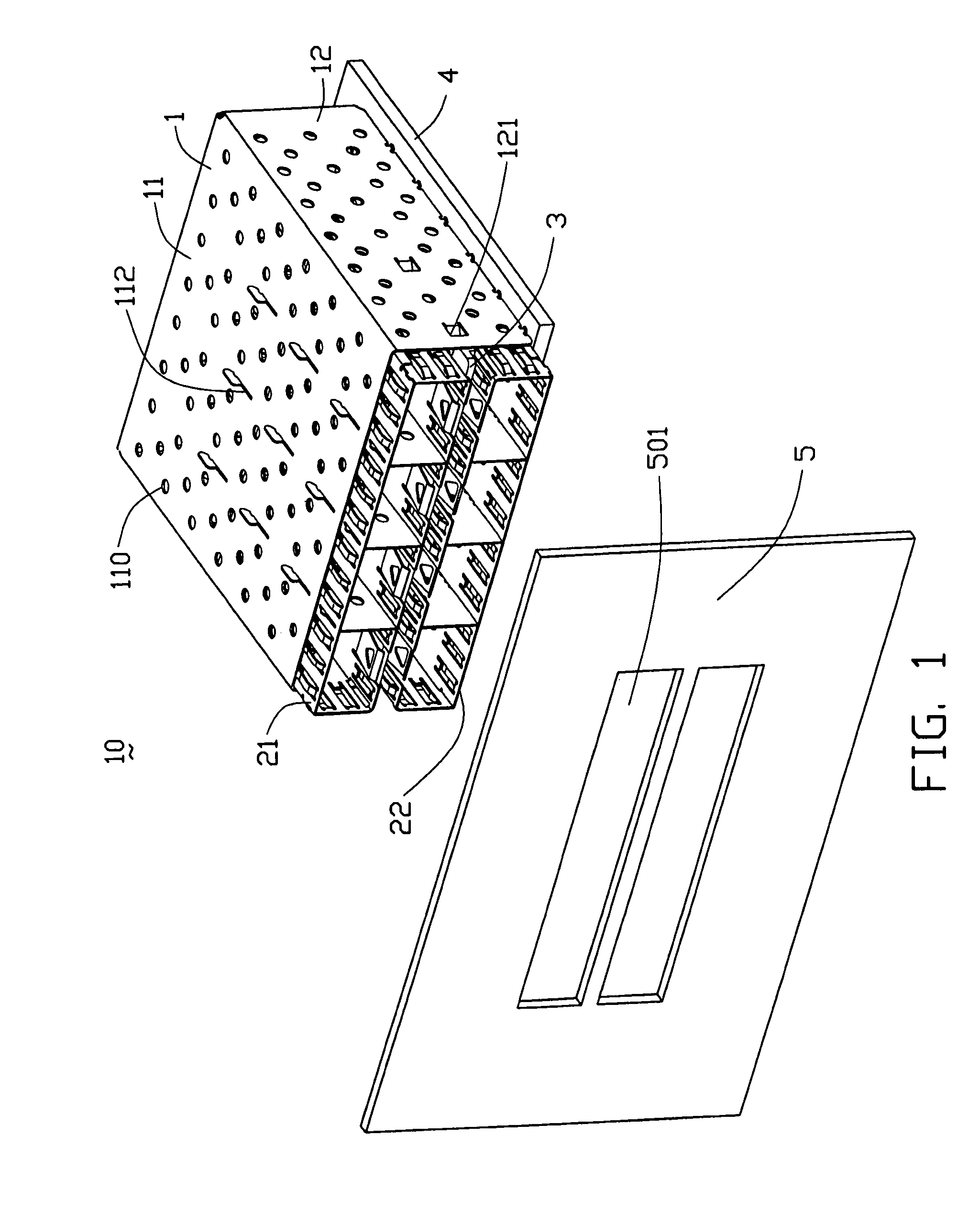 Shielding cage assembly adapted for dense transceiver modules