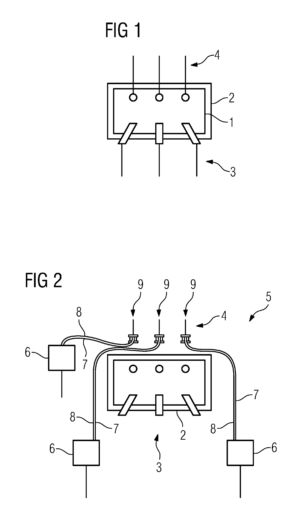 Arrangement of single phase transformers