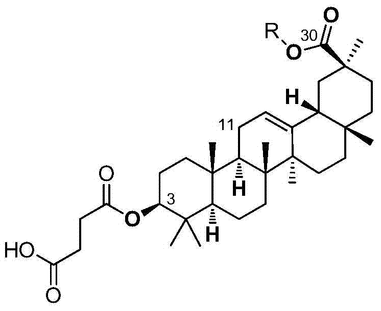 Pentacyclic triterpenoids and their use as inhibitors of human intestinal carboxylesterase