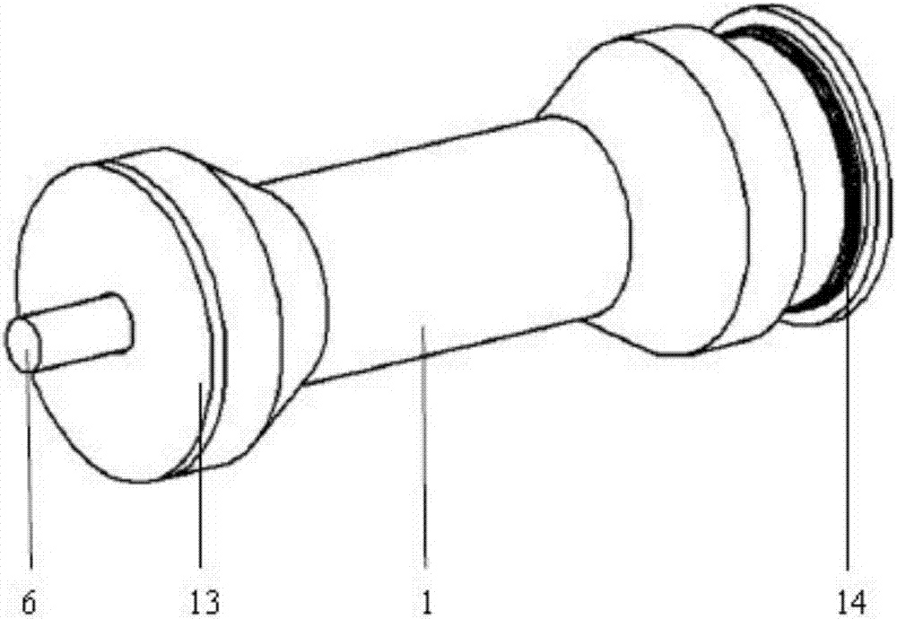 Stepping piezoelectric actuator with wedge-shaped half-ring power-off locking mechanism and its actuating method