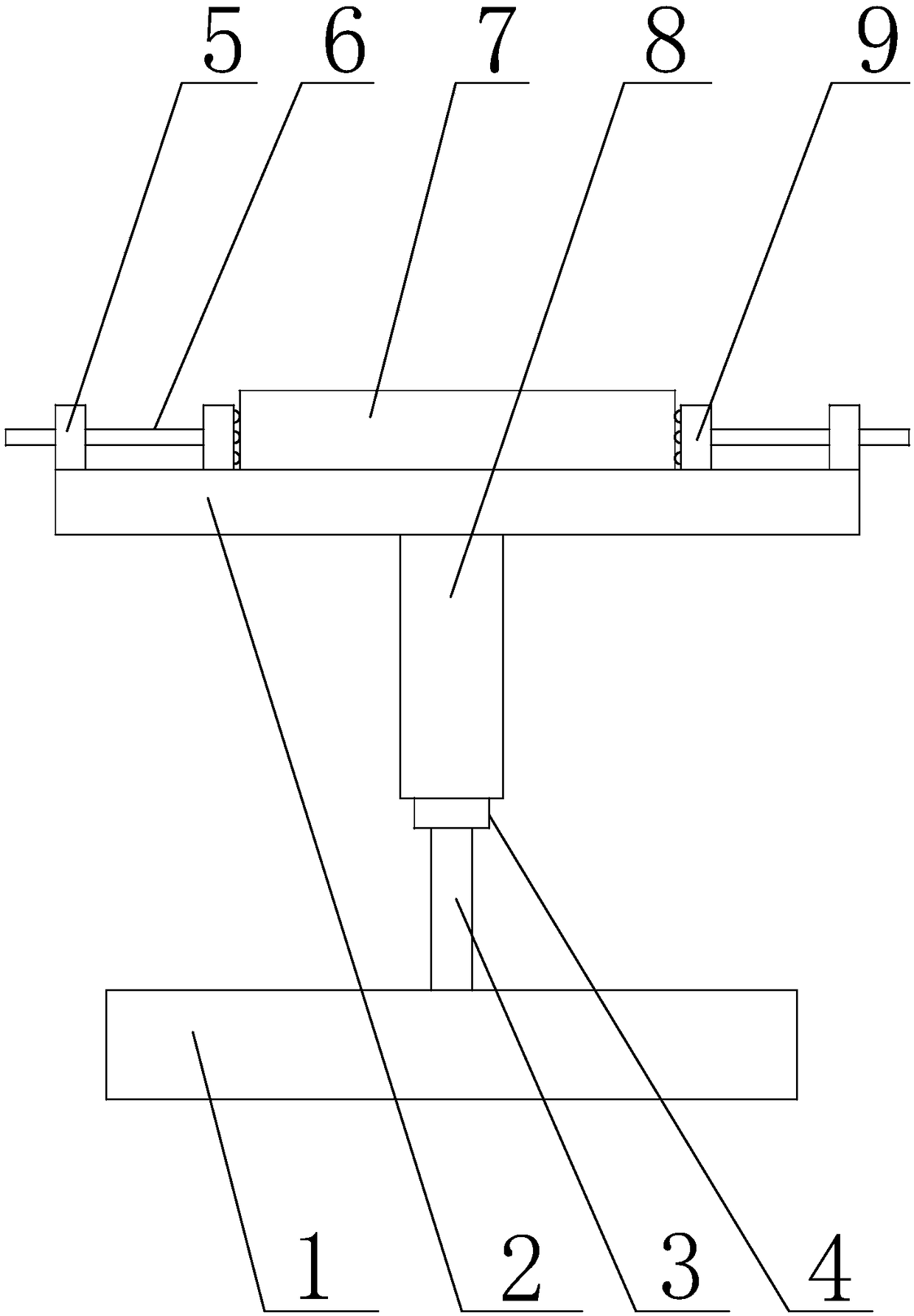 Device capable of preventing electronic equipment from being affected by damp