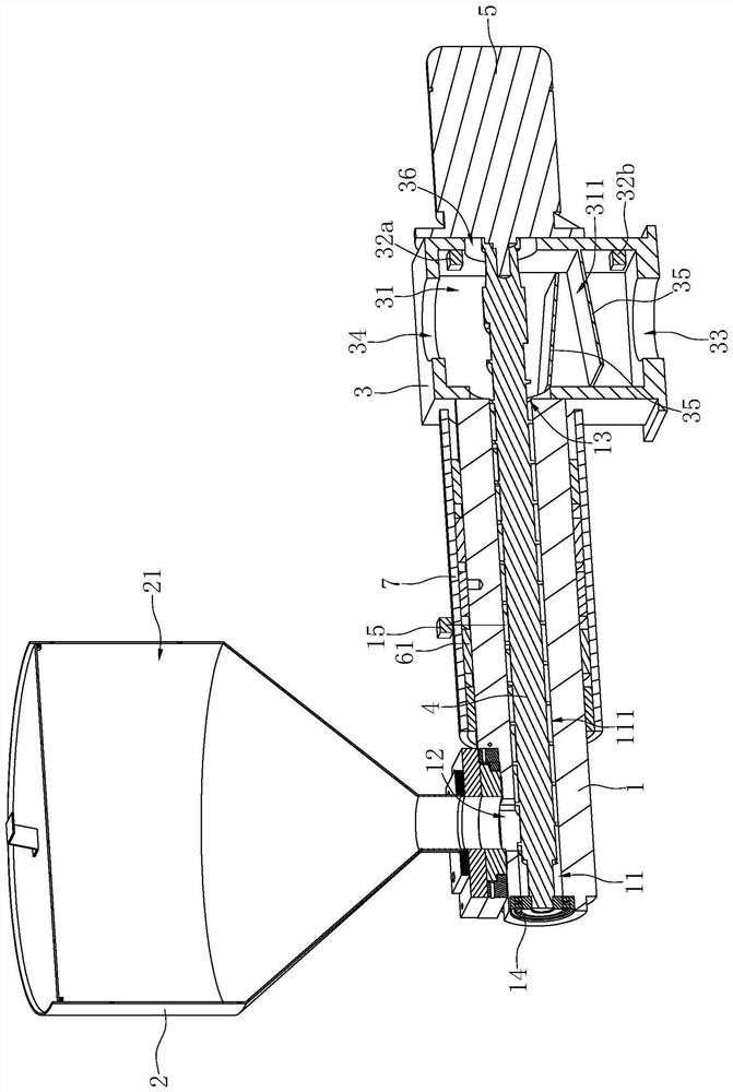 Drying equipment for granular materials and injection molding system