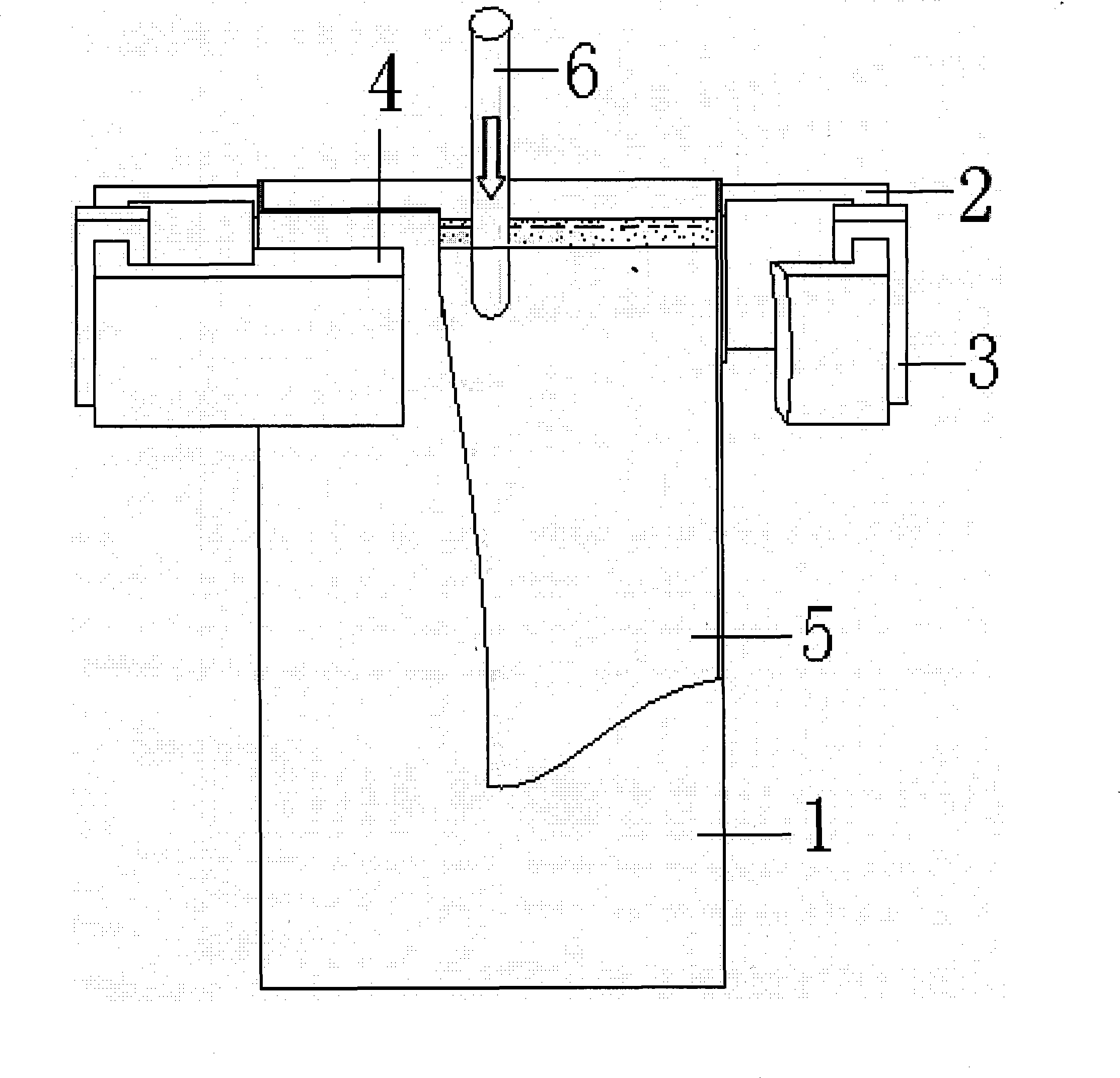 Electro-magnetic braking device for controlling molten metal flow in continuous cast crystallizer