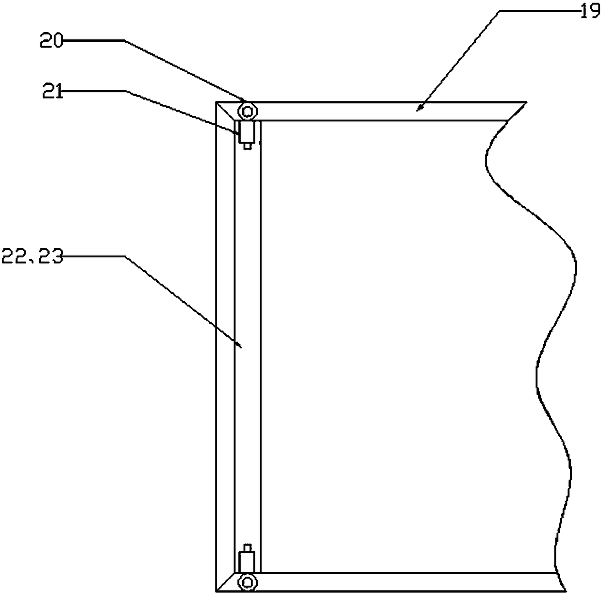 Teaching blackboard capable of automatically rising and falling