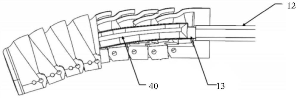 Flexible pneumatic finger and grabbing device