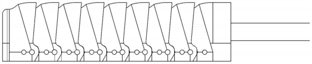 Flexible pneumatic finger and grabbing device