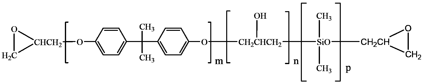 Organic silicon modified epoxy resin for packaging LED (Light Emitting Diode), and preparation method and application thereof