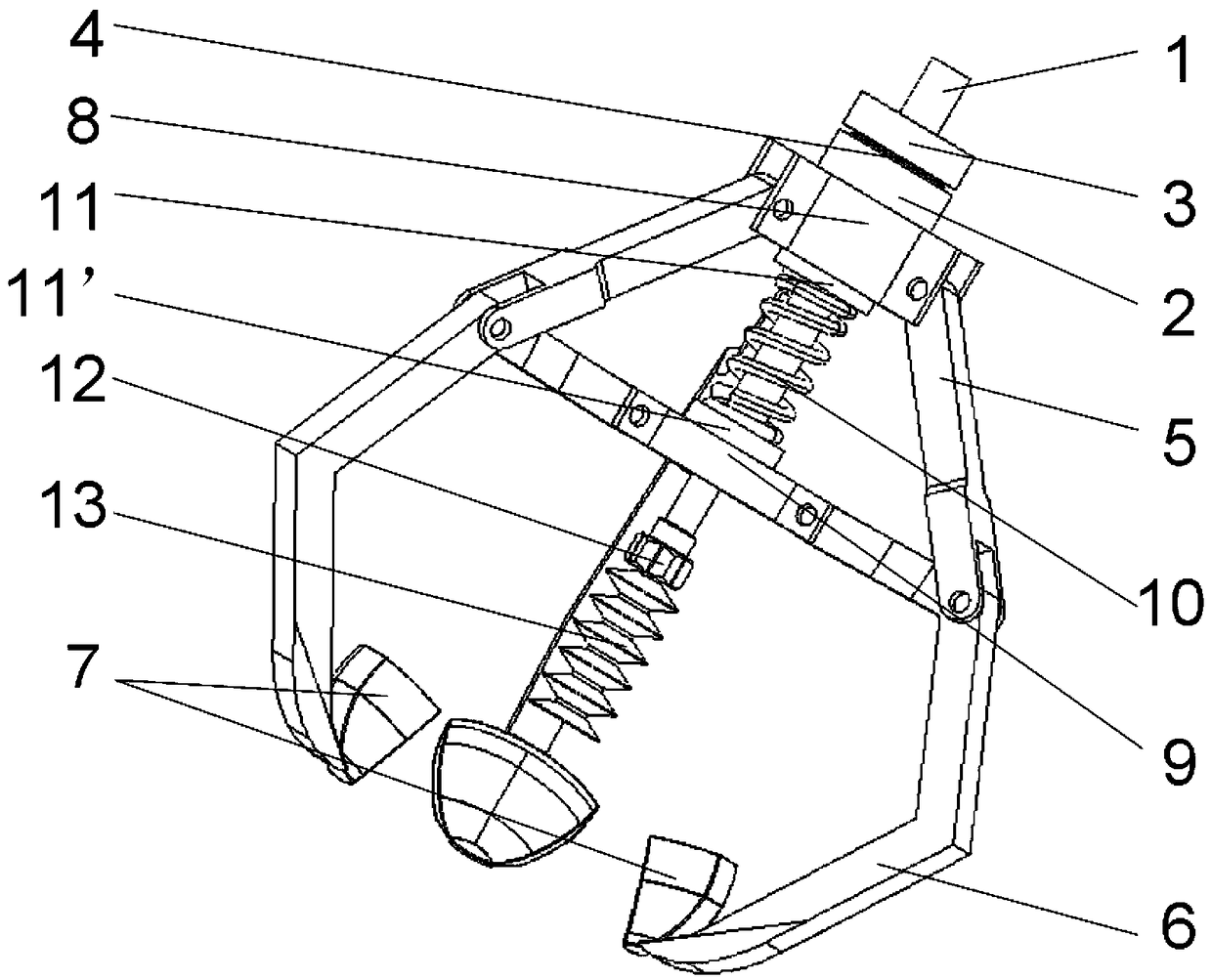 A Manipulator Suitable for Grabbing Poultry Eggs