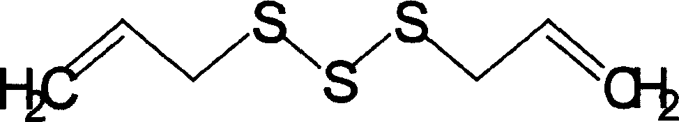 Garlicin injection emulsion and its preparing method