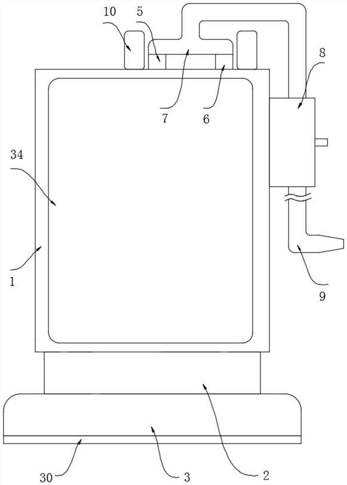 Catheter device for neurosurgery interventional operation