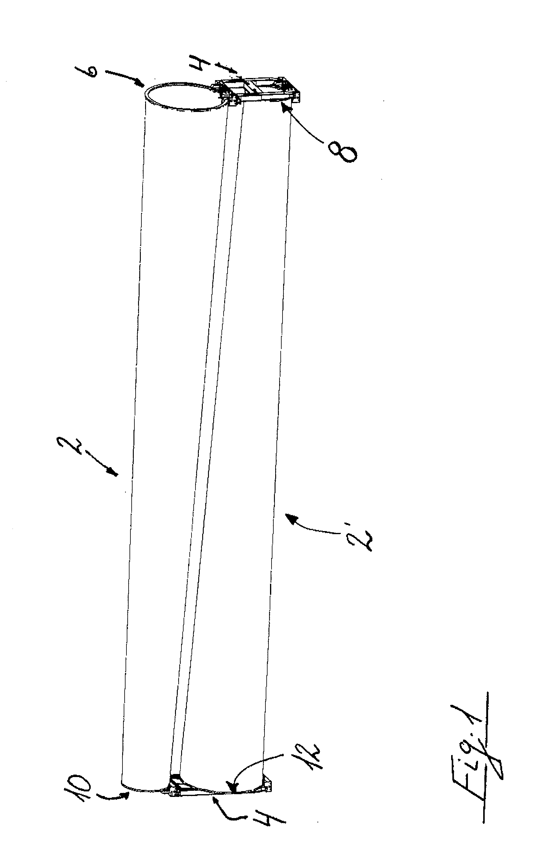 Fixture for retaining an end of a member