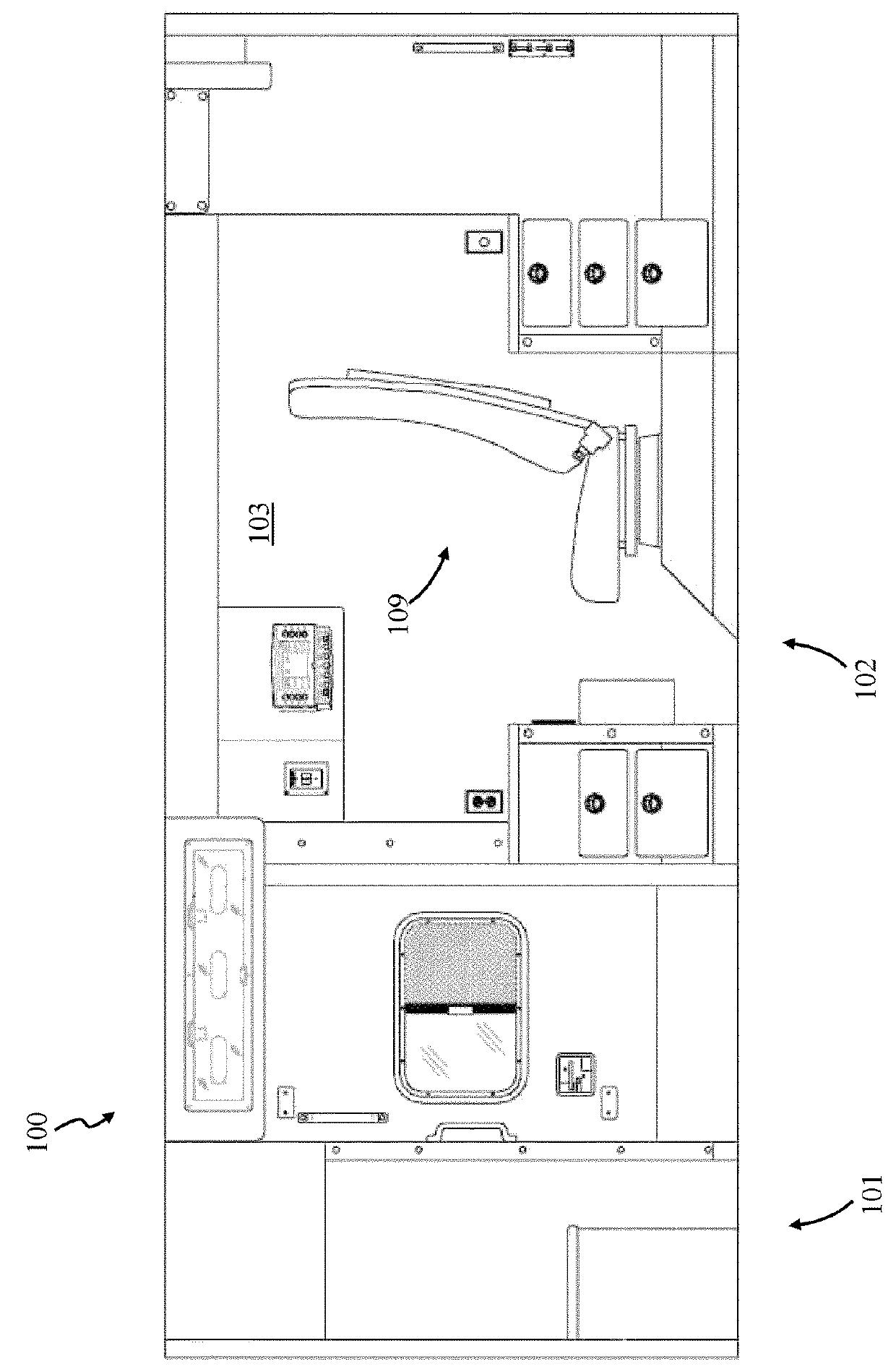 Side seat and swivel restraint system