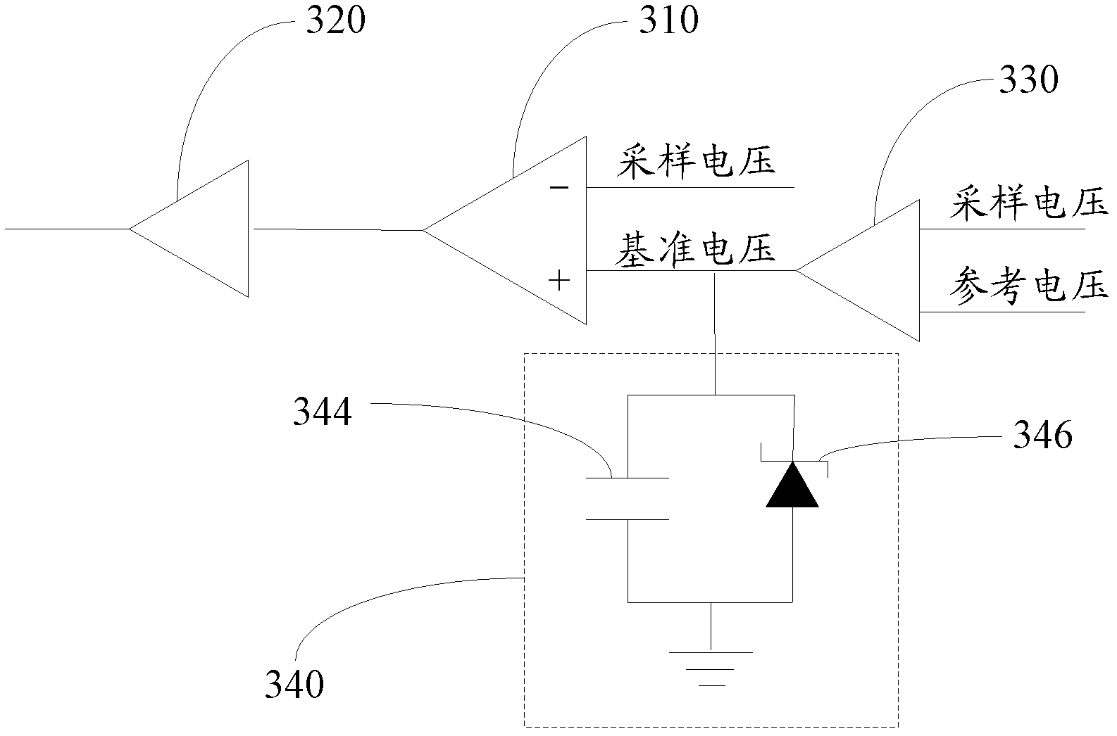 Over-current protection circuit of light-emitting diode (LED) constant-current driving circuit