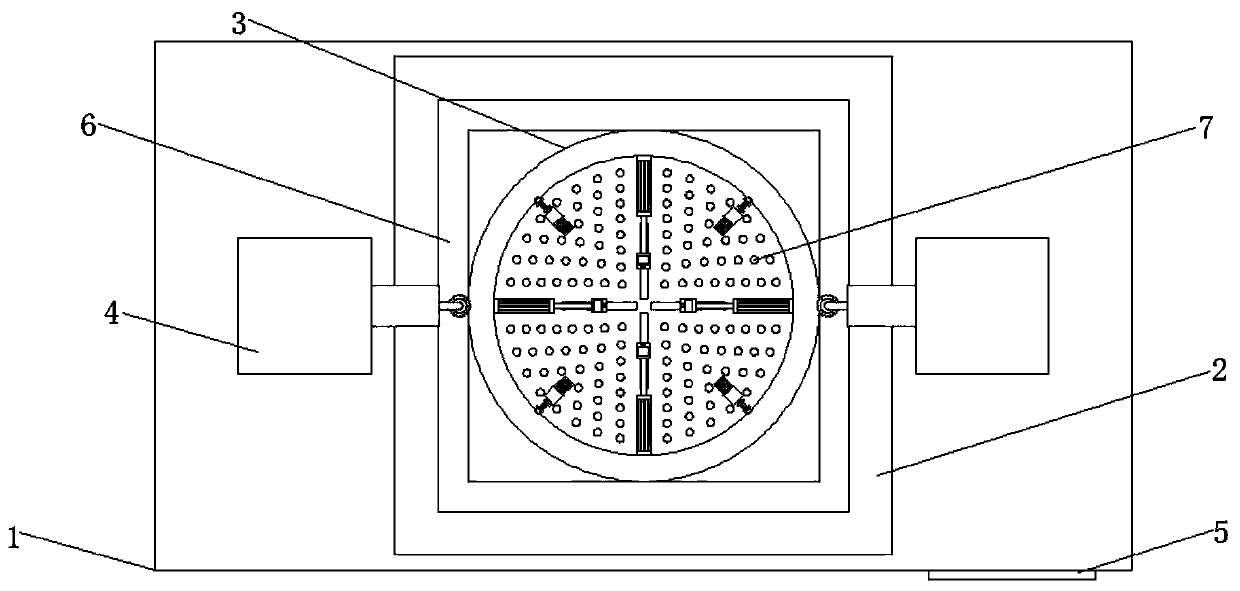 A precision gear processing machine tool