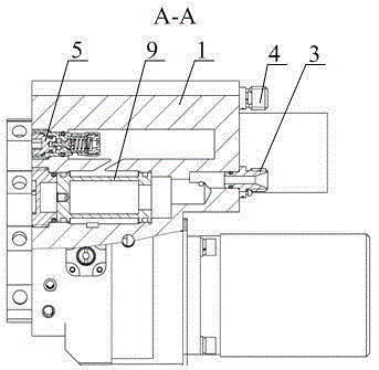 Integrated small embedded hydraulic oil source