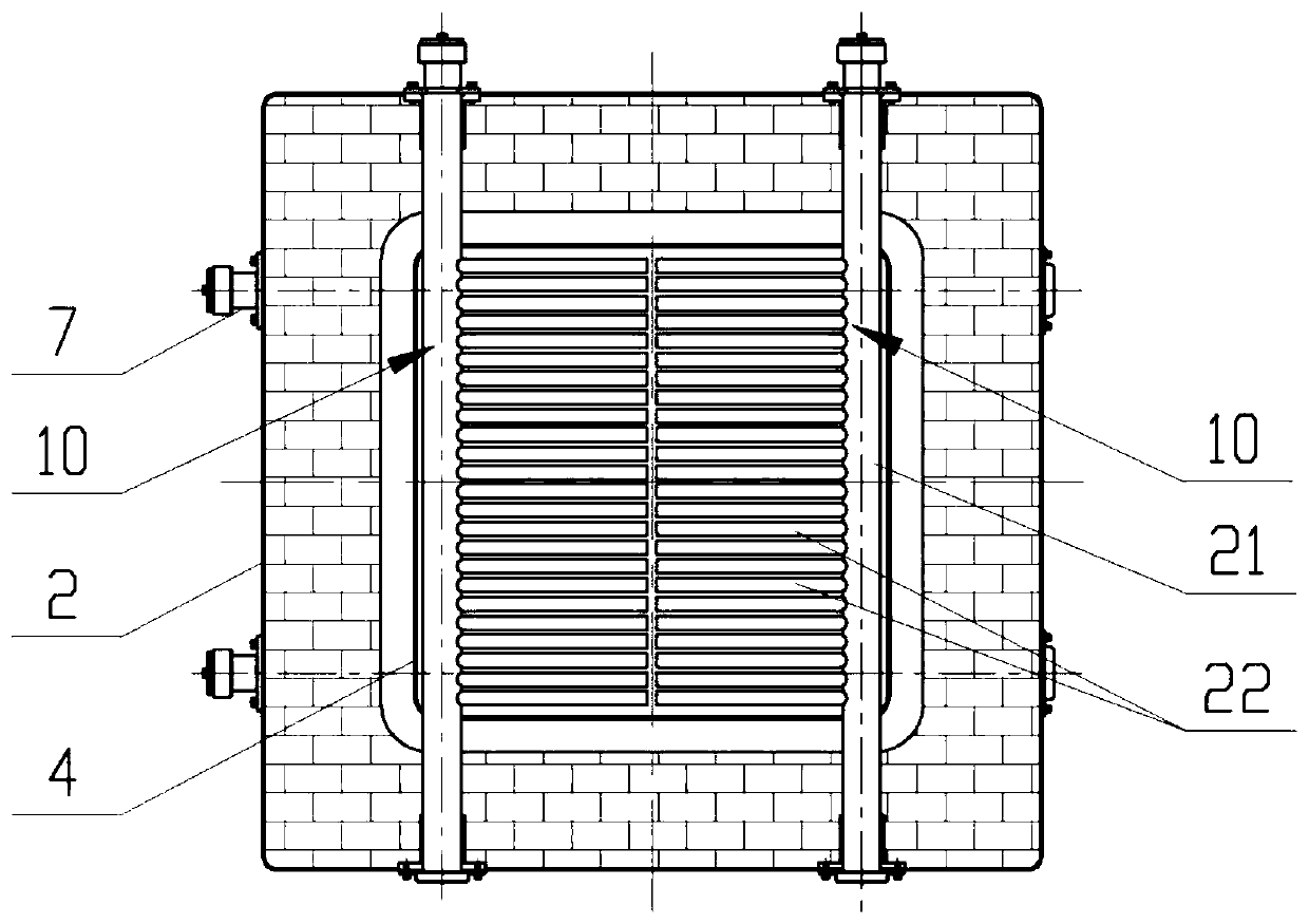 Small and minitype household garbage gasifier