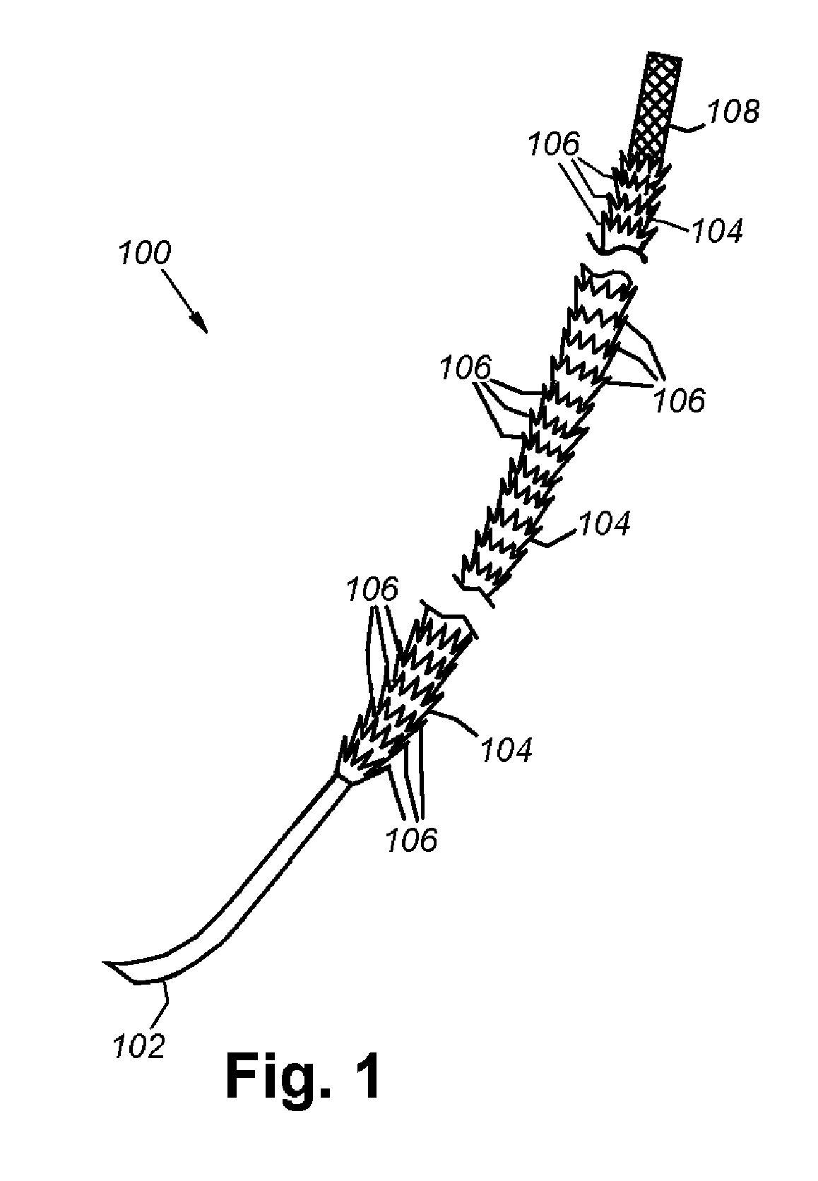 Locking suture