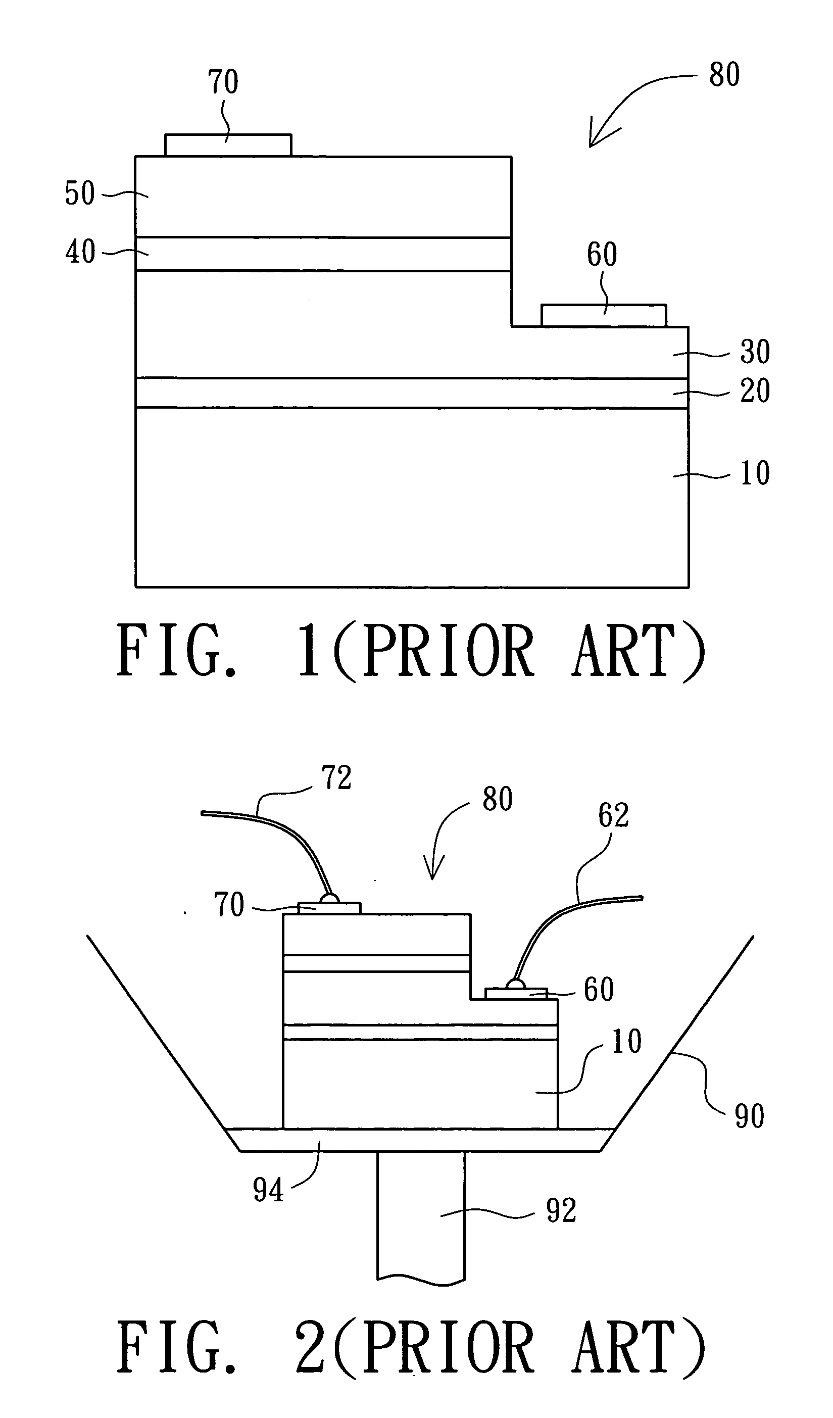 Light emitting diode and method of making the same