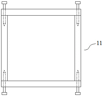 Manufacture method of karst pile foundation anti-seismic test testing device