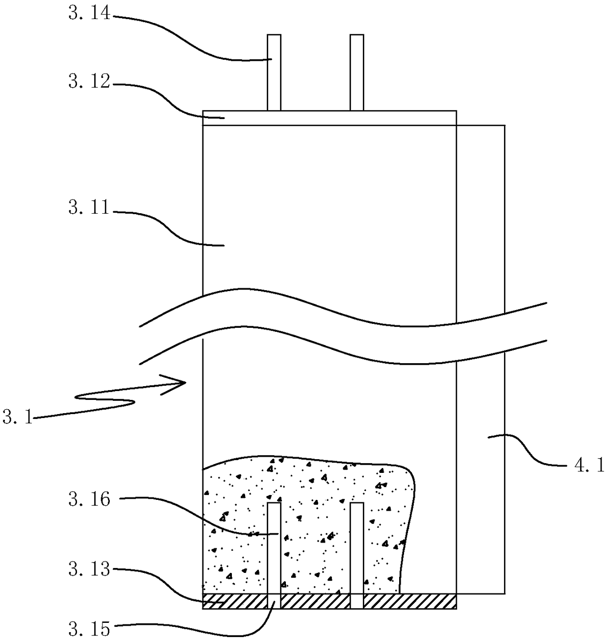 Channel cutting assembly type underground continuous wall and construction method