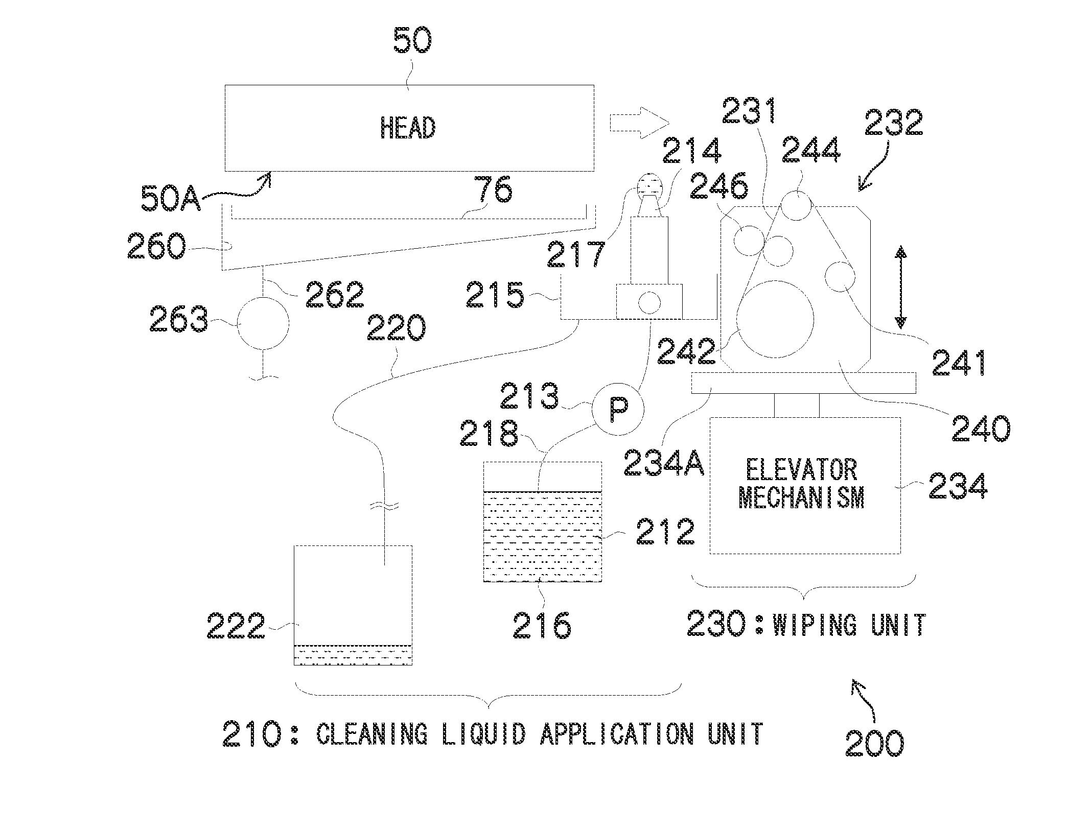 Cleaning apparatus and liquid ejection apparatus and cleaning method