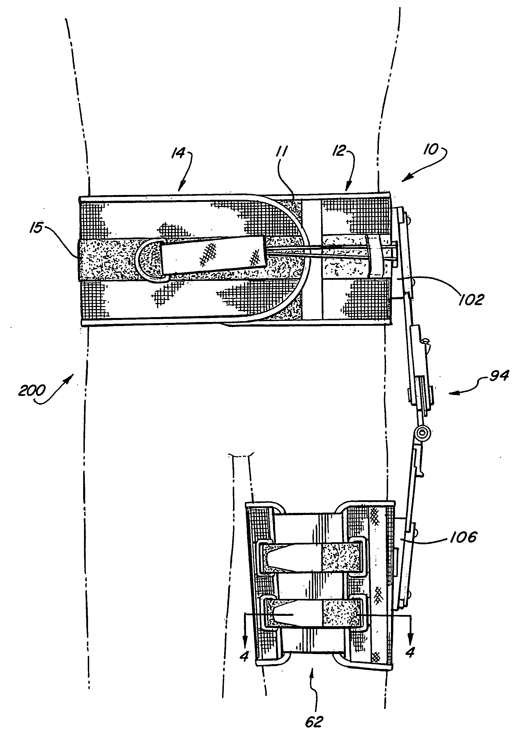 Lightweight modular adjustable prophylactic hip orthosis