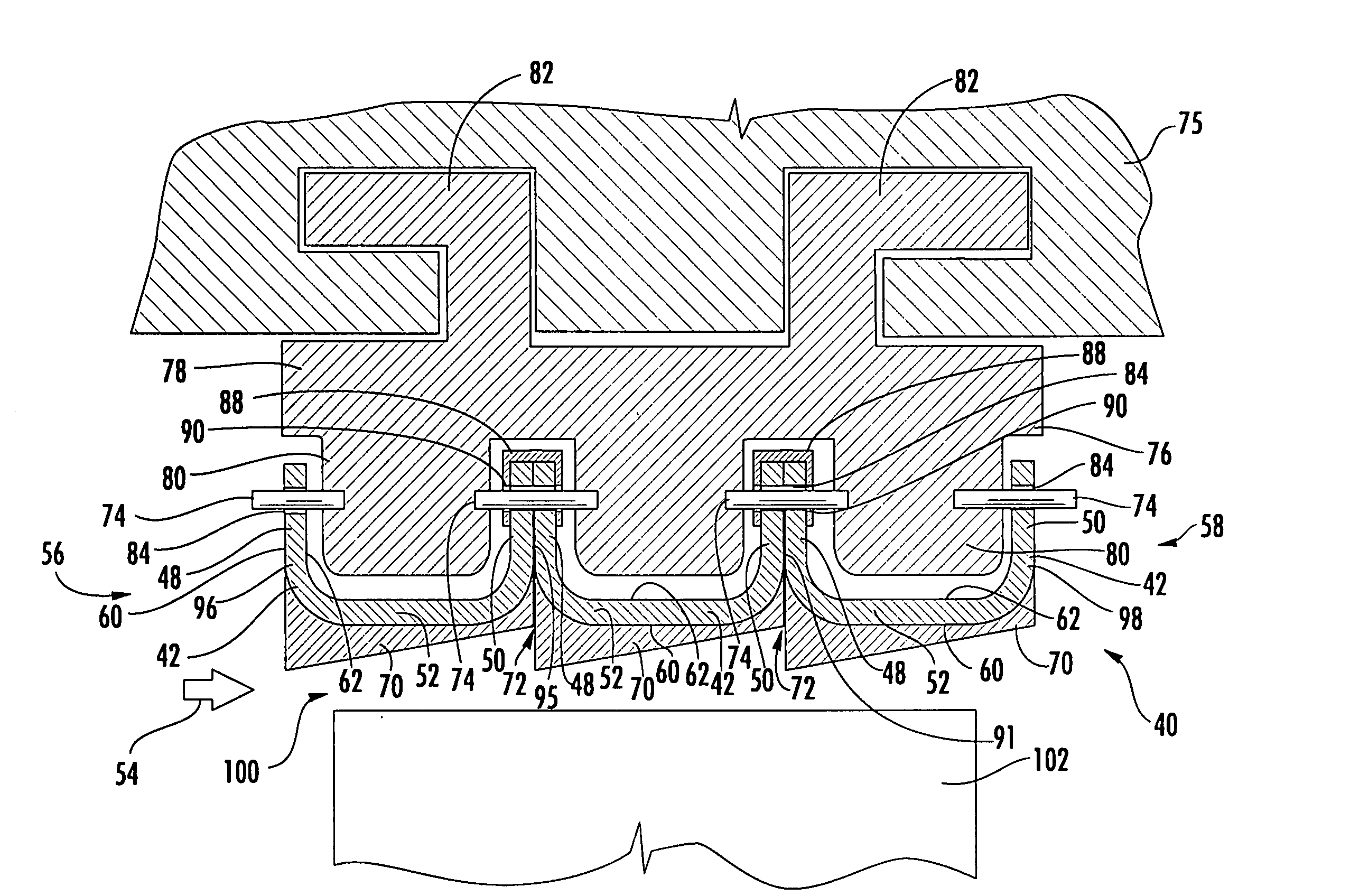 Turbine engine ring seal