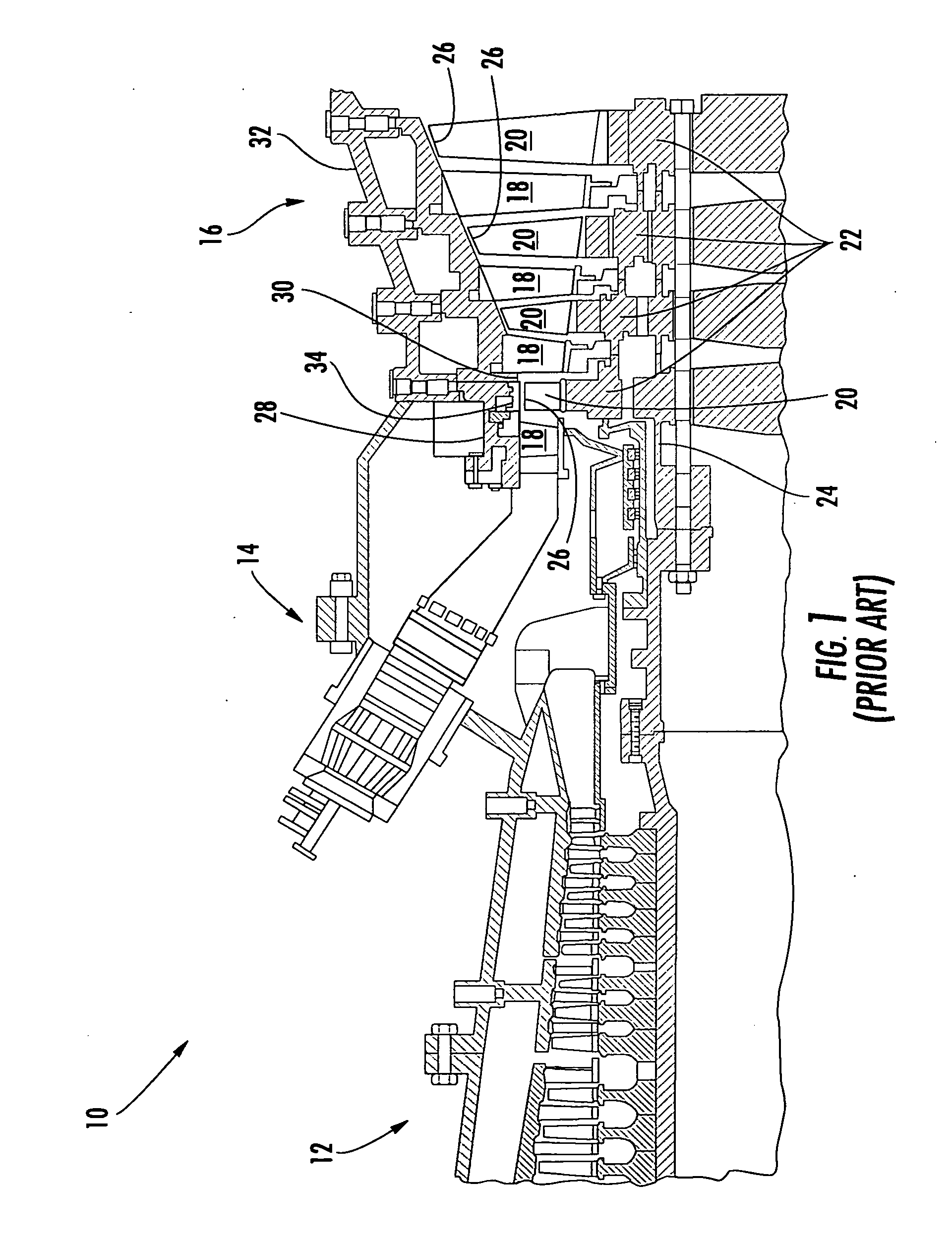 Turbine engine ring seal