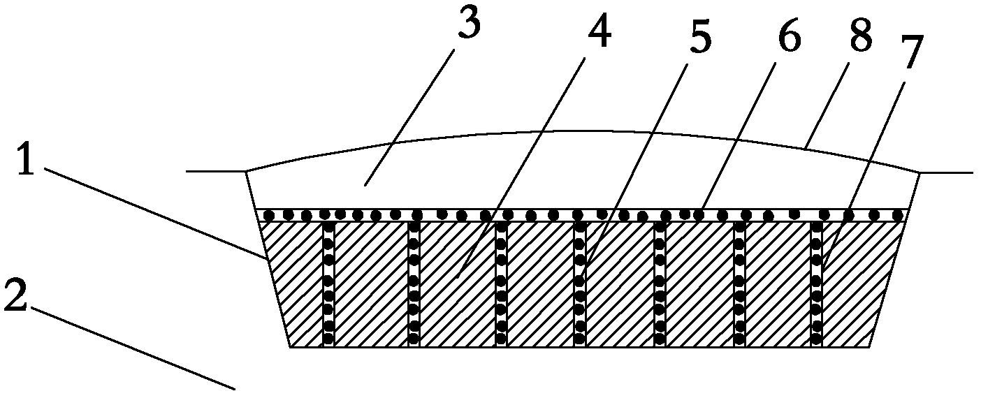 Deciduous material for cultivating cap fungi and ridged bed for cultivating cap fungi