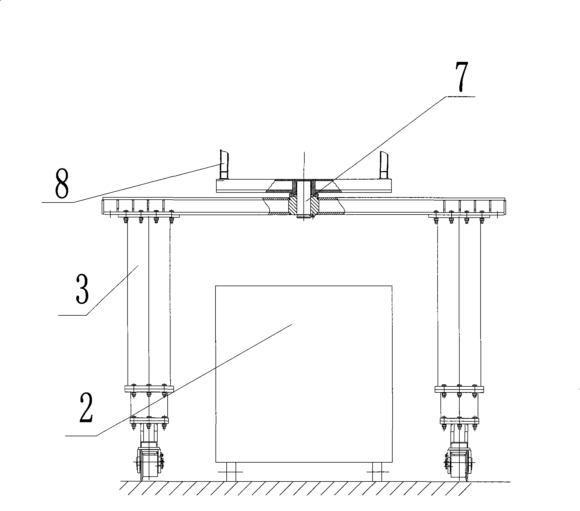 Multi-pit car type second conveyor