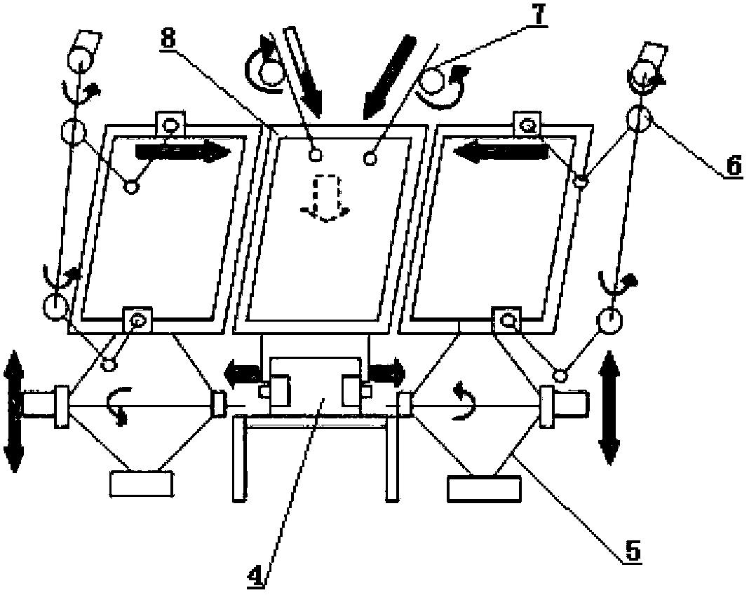 Automatic shoe cover wearing/taking-off machine