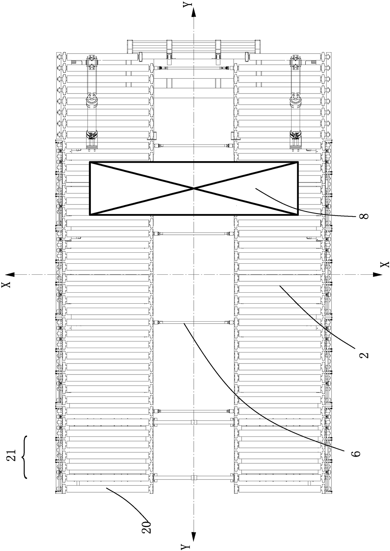 Pusher heating furnace feeding mechanism