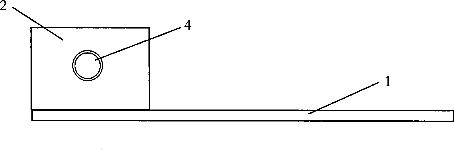 Improved plate type solar heat collection method, its heat collector and water heating system