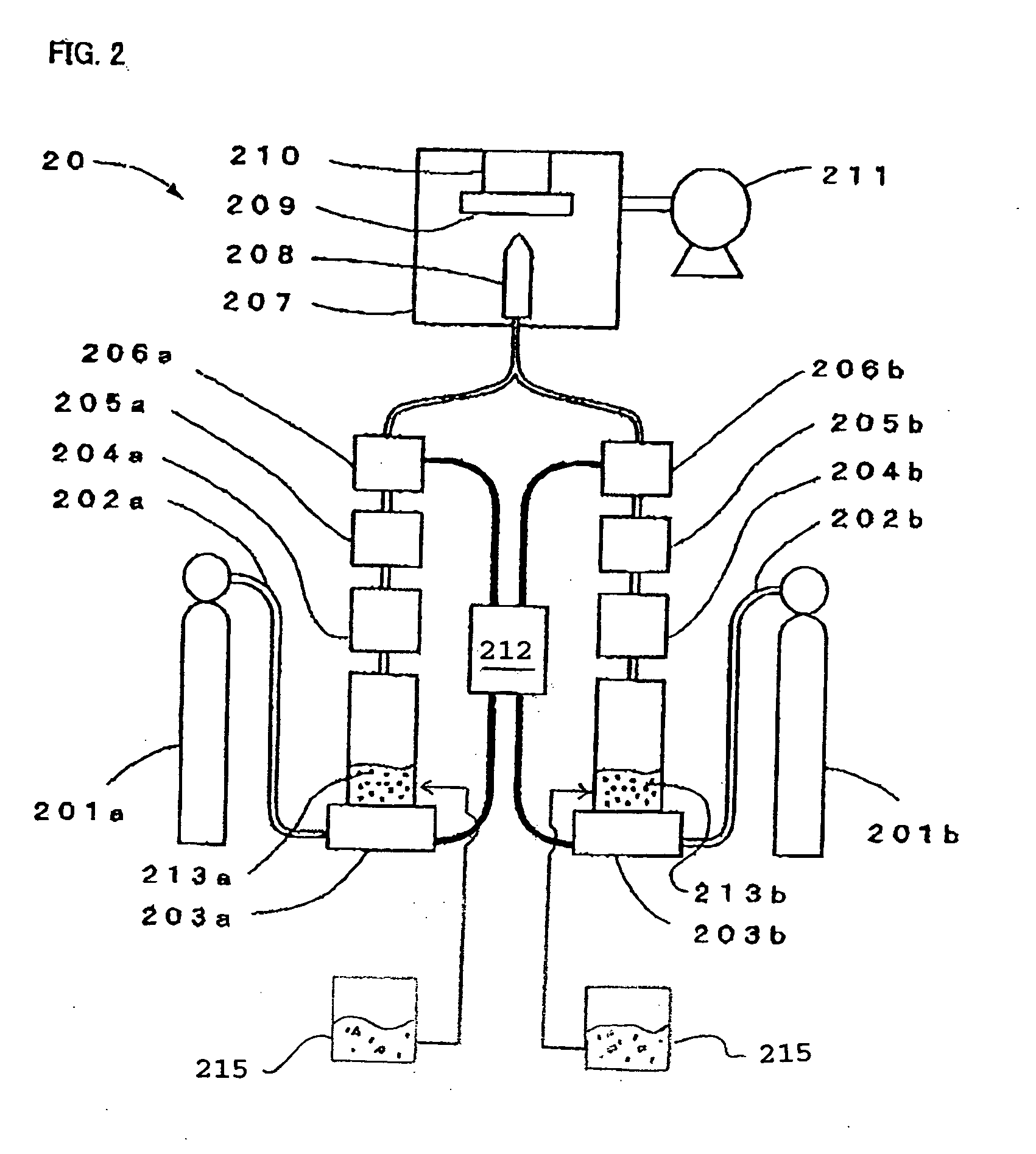 Apparatus for forming a composite structure body