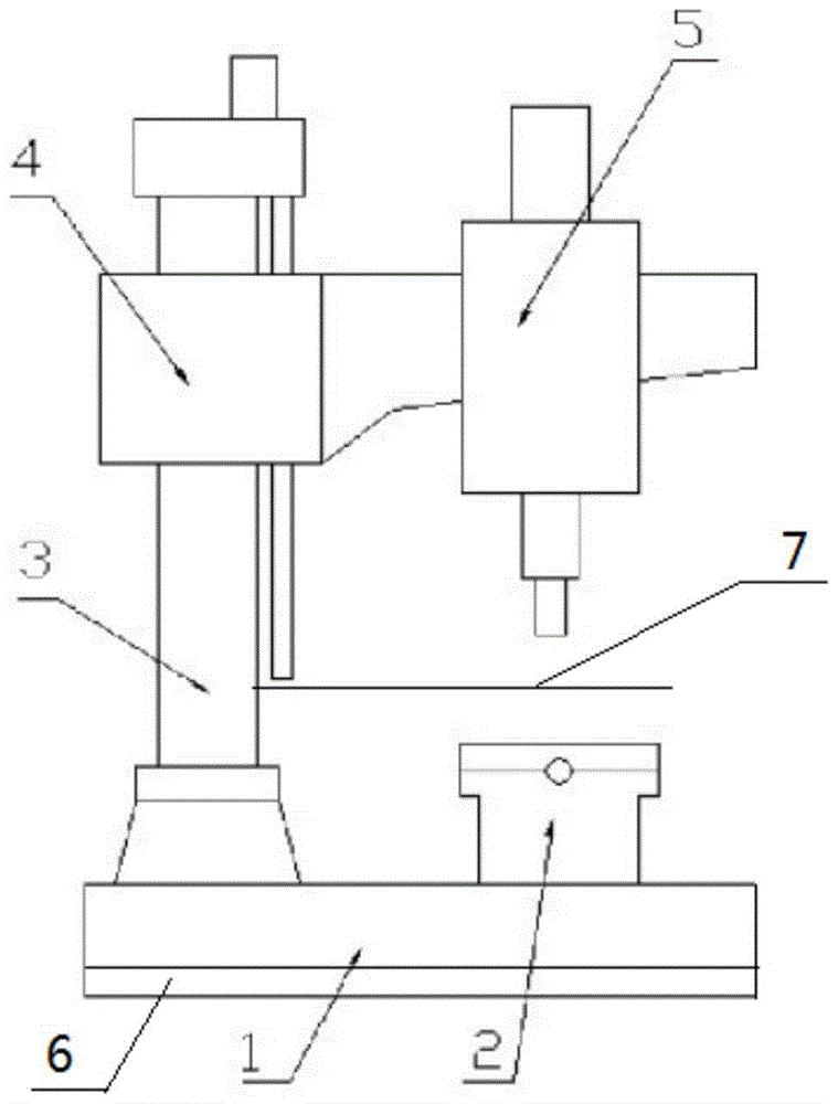 A mechanical drilling machine