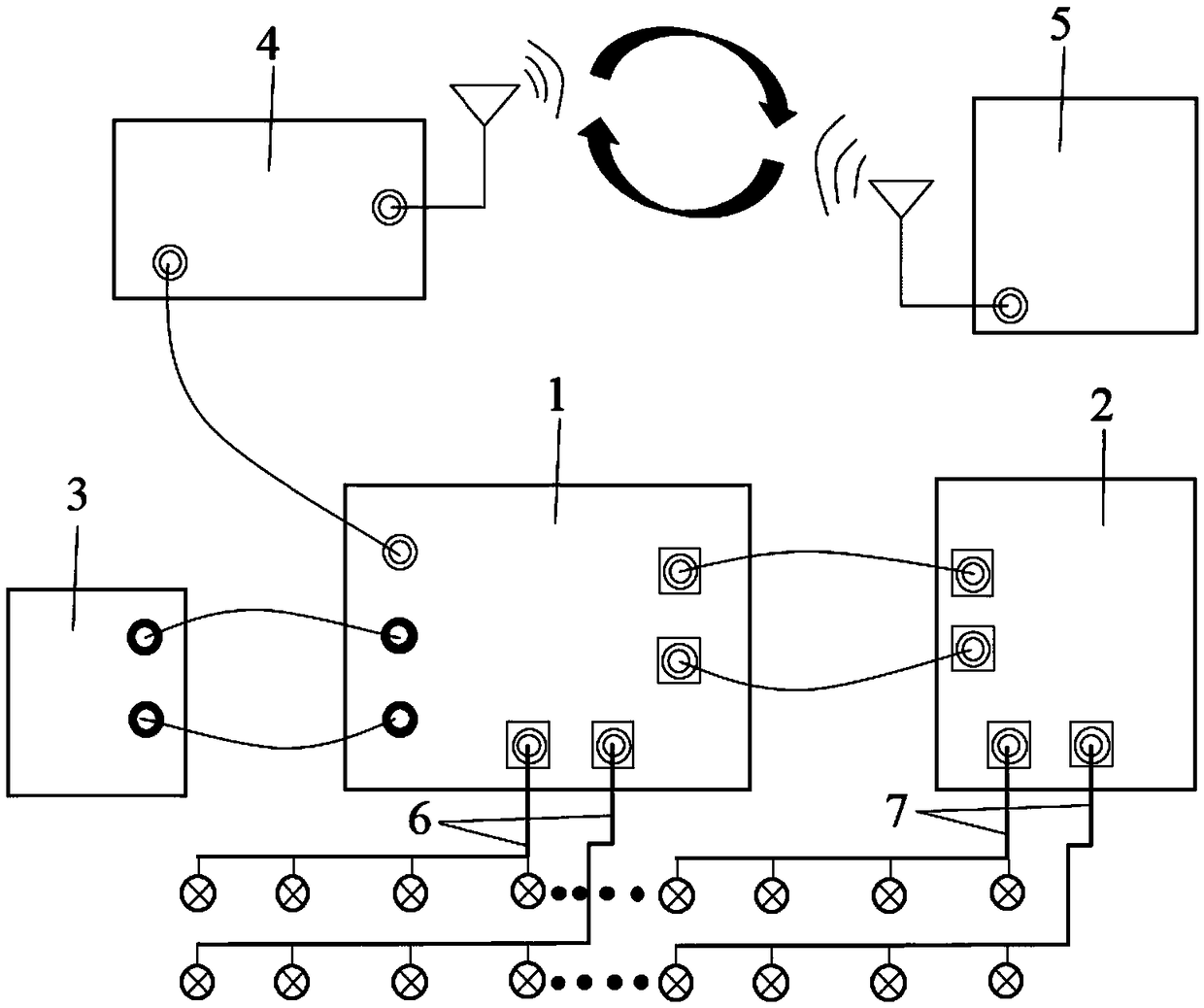 Four-dimensional direct-current electric process monitoring system on basis of remote control and inversion method