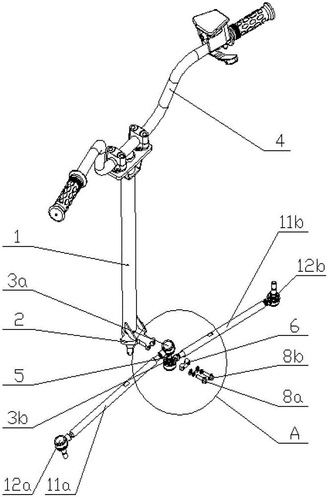 Vehicle Steering Assembly and Its ATV