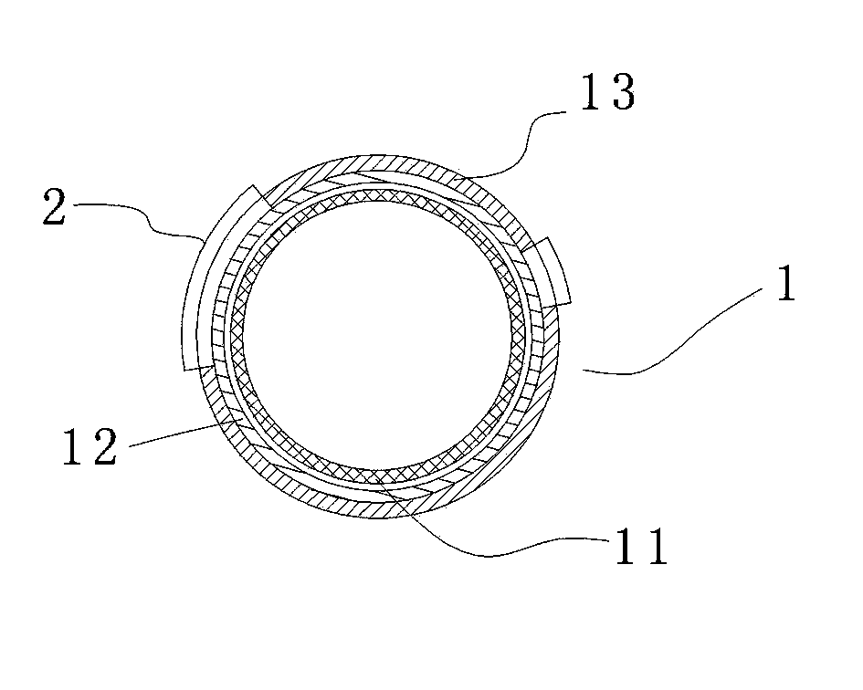 Transparent roller for laser imprinting and laser imprinting device