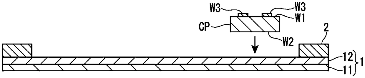 Semiconductor device manufacturing method and adhesive laminate