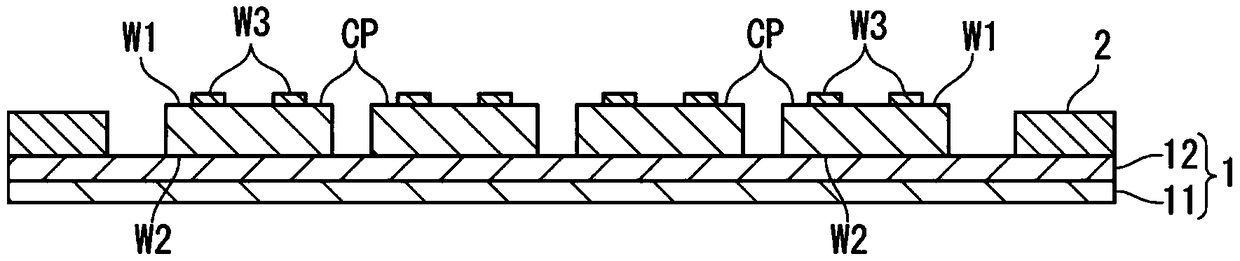 Semiconductor device manufacturing method and adhesive laminate