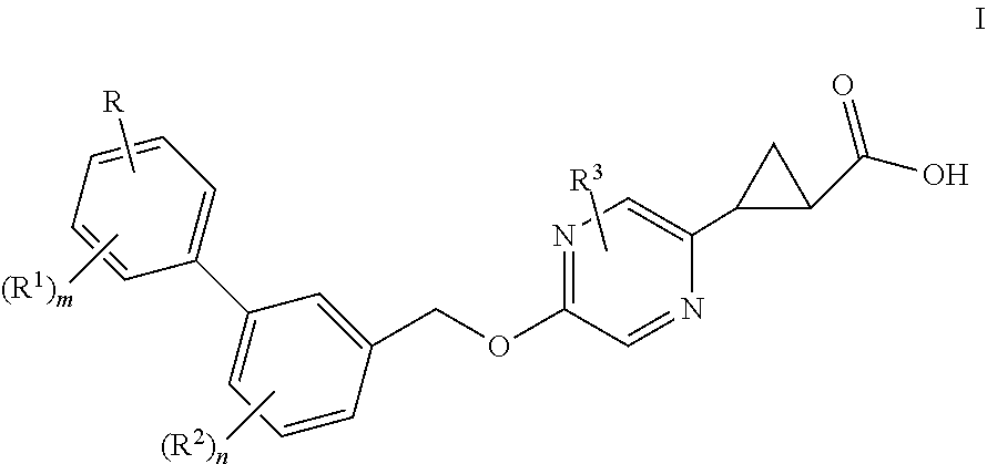 Benzylaminopyridylcyclopropanecarboxylic acids, pharmaceutical compositions and uses thereof