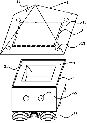 Extreme low-altitude drop device