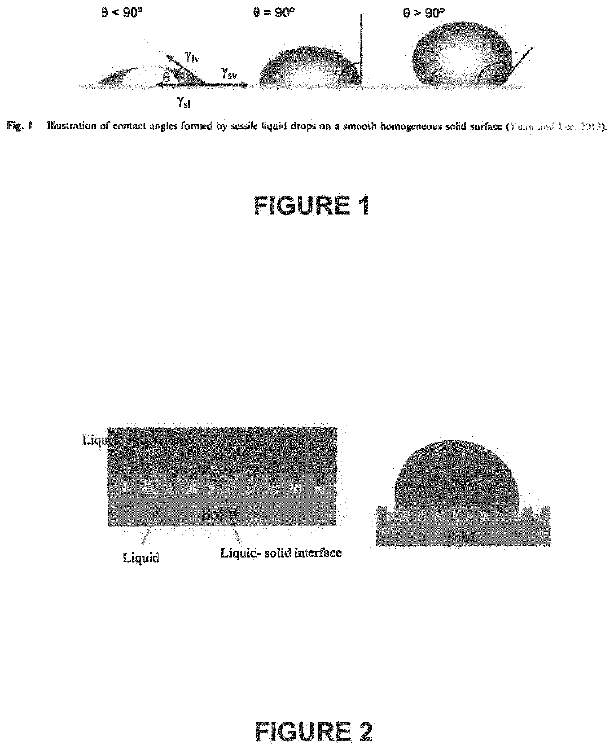 Tubing with Hydrophobic Surface