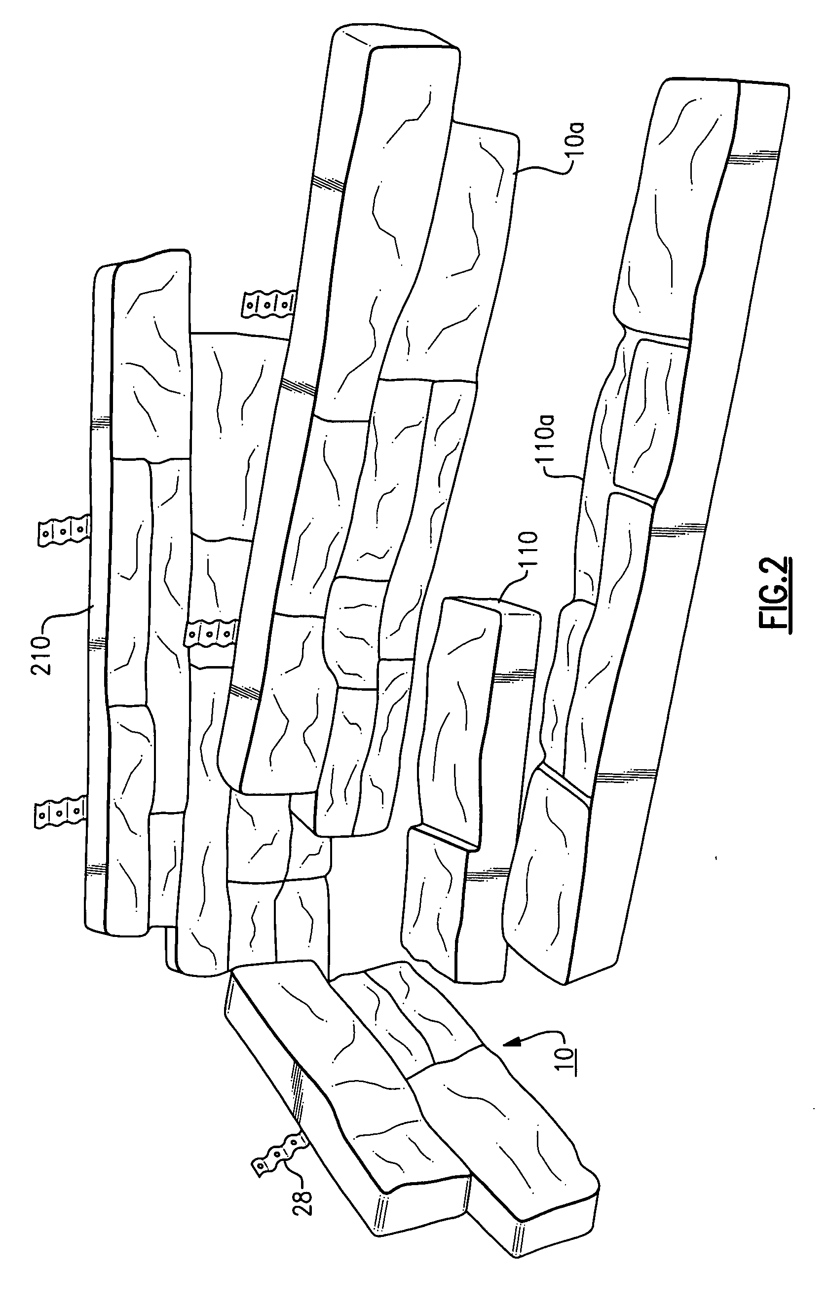 Faux-stone architectural panel system