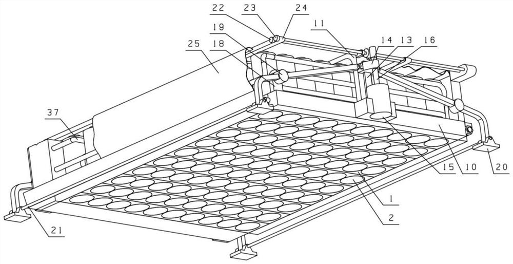 Power battery temperature adjusting device for electric automobile