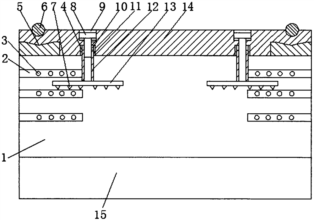 Oral care device used after oral and maxillofacial surgery