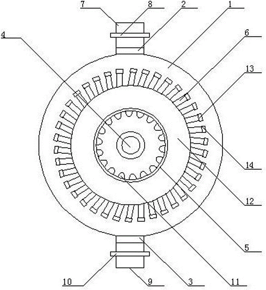 Grinding mechanism for grinding rice